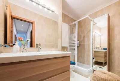 Un baño de Apartamento a dos pasos de la Plaza Mayor