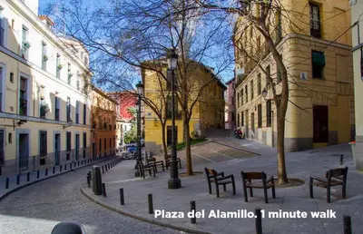 Plano de Estudio Loft en el centro de Madrid