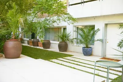 Jardín al aire libre en LOFT PRINCIPE PIO