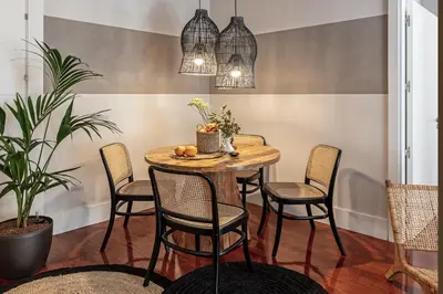 Zona de estar de AZREG - 2 Bedroom Apartment in Almagro