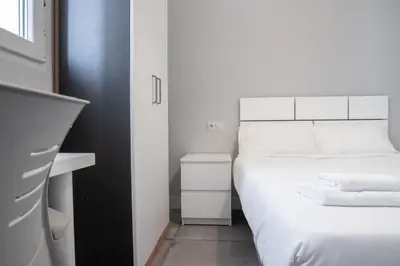 Cama o camas de una habitación en Luz y Diseño en Retiro - Apartamento de 4 Dormitorios