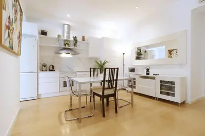 Una cocina o zona de cocina en Chueca Jacuzzi