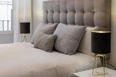 Cama o camas de una habitación en Waou La Latina III - Alquiler Corta Duración
