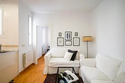 Zona de estar de For You Rentals Apartamento TEMPORAL Delicias Madrid Atocha DVA65