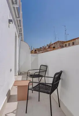 Un balcón o terraza de Limehome Madrid Calle de Fomento - estancia temporal