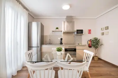 Una cocina o zona de cocina en Roisa Centro