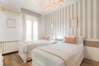 Cama o camas de una habitación en Roisa Centro