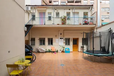 Un balcón o terraza de Estudio acogedor para 1-2 personas. WIFI L.CABRERA