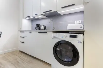 Una cocina o zona de cocina en Apartamento Retiro V en Madrid