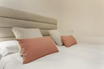 Cama o camas de una habitación en Apartamento Retiro V en Madrid