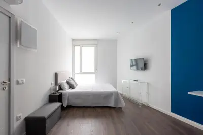 Cama o camas de una habitación en Ronda9 central suites