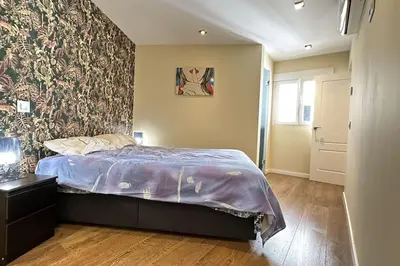 Cama o camas de una habitación en Piso de lujo en Madrid centro La dolce vita