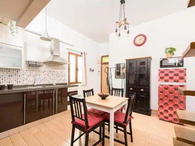 Una cocina o zona de cocina en El Hogar de La Sierpe