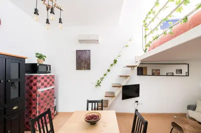 Zona de estar de El Hogar de La Sierpe