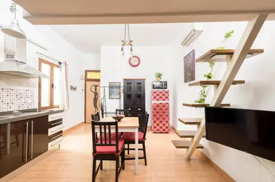 Una cocina o zona de cocina en El Hogar de La Sierpe
