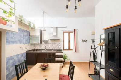 Una cocina o zona de cocina en El Hogar de La Sierpe