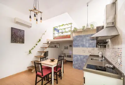 Una cocina o zona de cocina en El Hogar de La Sierpe