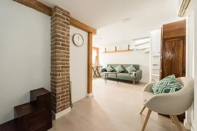 Zona de estar de El Apartamento del Sol