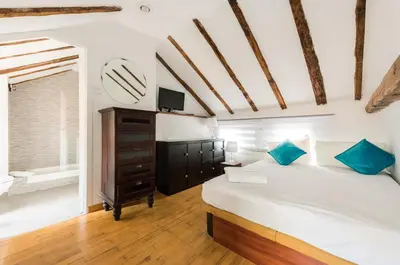 Cama o camas de una habitación en El Apartamento del Sol