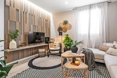 Una televisión o centro de entretenimiento en HAVU- 2 Bedroom Apartment in Trafalgar