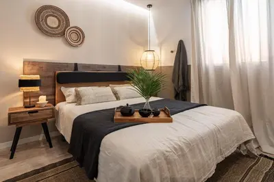 Cama o camas de una habitación en HAVU- 2 Bedroom Apartment in Trafalgar