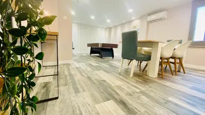 Zona de estar de Centrally located duplex: Madrid Río-Palacio Real LINNEO