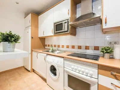 Una cocina o zona de cocina en El Hogar de Pizarro
