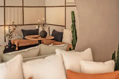 Zona de estar de GOBI - 1 bedroom apartment with office in Chamberi