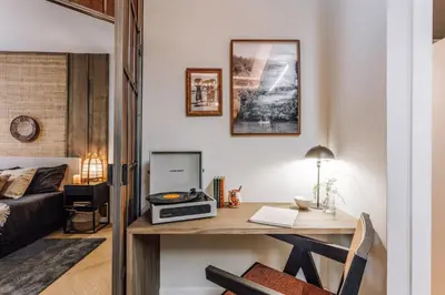 Zona de estar de MAKERE- 1 Bedroom Apartment in Almagro