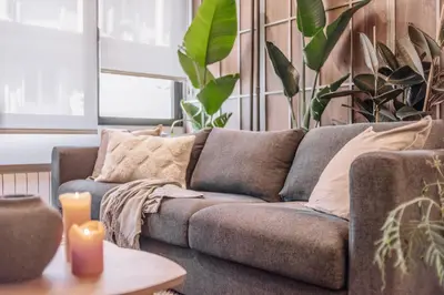 Zona de estar de MAKERE- 1 Bedroom Apartment in Almagro