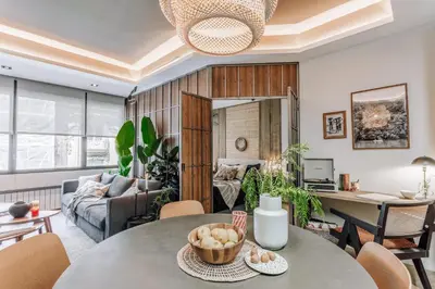Zona de estar de MAKERE- 1 Bedroom Apartment in Almagro