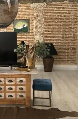 Una televisión o centro de entretenimiento en ApARTment Madrid