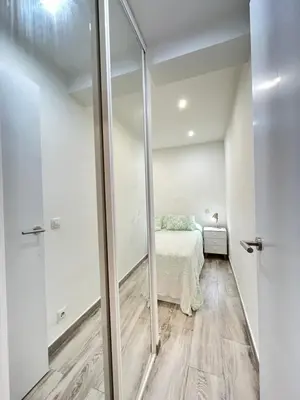 Cama o camas de una habitación en Acogedor Piso Olivar Temporal