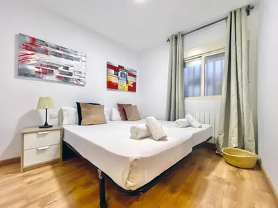 Cama o camas de una habitación en Puerta del Sol V - En el centro de Madrid