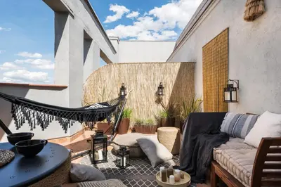 Zona de estar de TANAMI - Two bedroom apartment in Chamberí