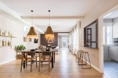 Zona de estar de TANAMI - Two bedroom apartment in Chamberí