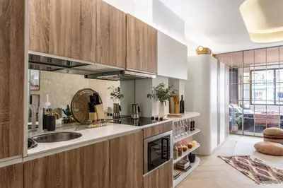 Una cocina o zona de cocina en NAMIB - 1 bedroom apartment in Almagro