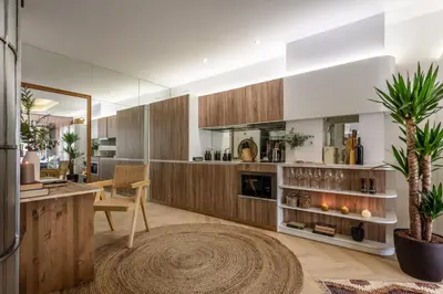 Una cocina o zona de cocina en NAMIB - 1 bedroom apartment in Almagro