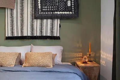 Cama o camas de una habitación en GARA - Beautiful apartment in Fuencarral