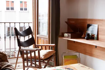 Zona de estar de GARA - Beautiful apartment in Fuencarral