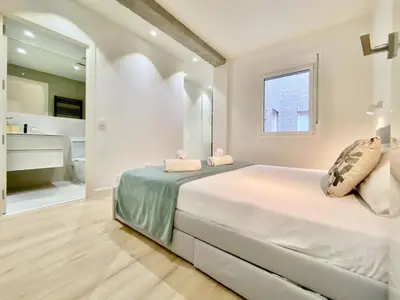 Cama o camas de una habitación en Latina Village - Apartamento de 2 dormitorios con Balcón