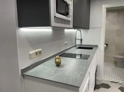 Un baño de Madrid Villa Suites Bianco