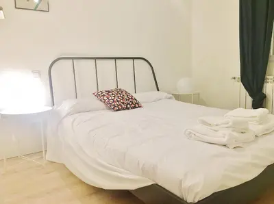 Cama o camas de una habitación en Piso en Arriaza Exterior Temporal