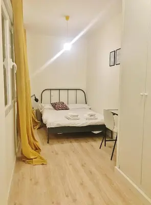 Cama o camas de una habitación en Piso en Arriaza Exterior Temporal