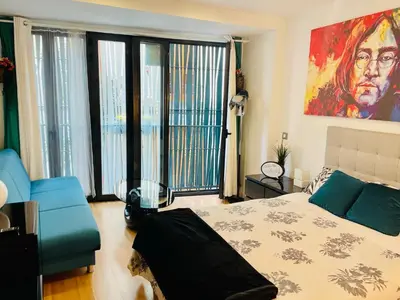 Cama o camas de una habitación en MADRID CENTRO - CALLAO - GRAN VIA - MUY CENTRICO