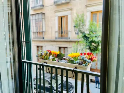 Un balcón o terraza de MADRID CENTRO - CALLAO - GRAN VIA - MUY CENTRICO