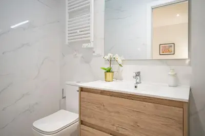 Un baño de Room Plaza España