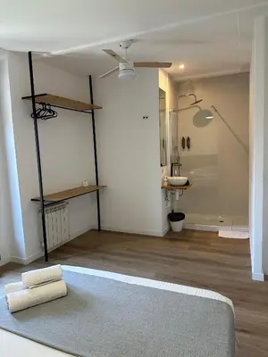 Un baño de Casa de Huéspedes Mi lla