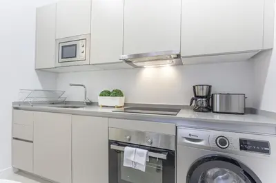 Una cocina o zona de cocina en Bellas Artes en Madrid