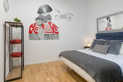 Cama o camas de una habitación en vip PUERTA DEL SOL, by MONARO*****